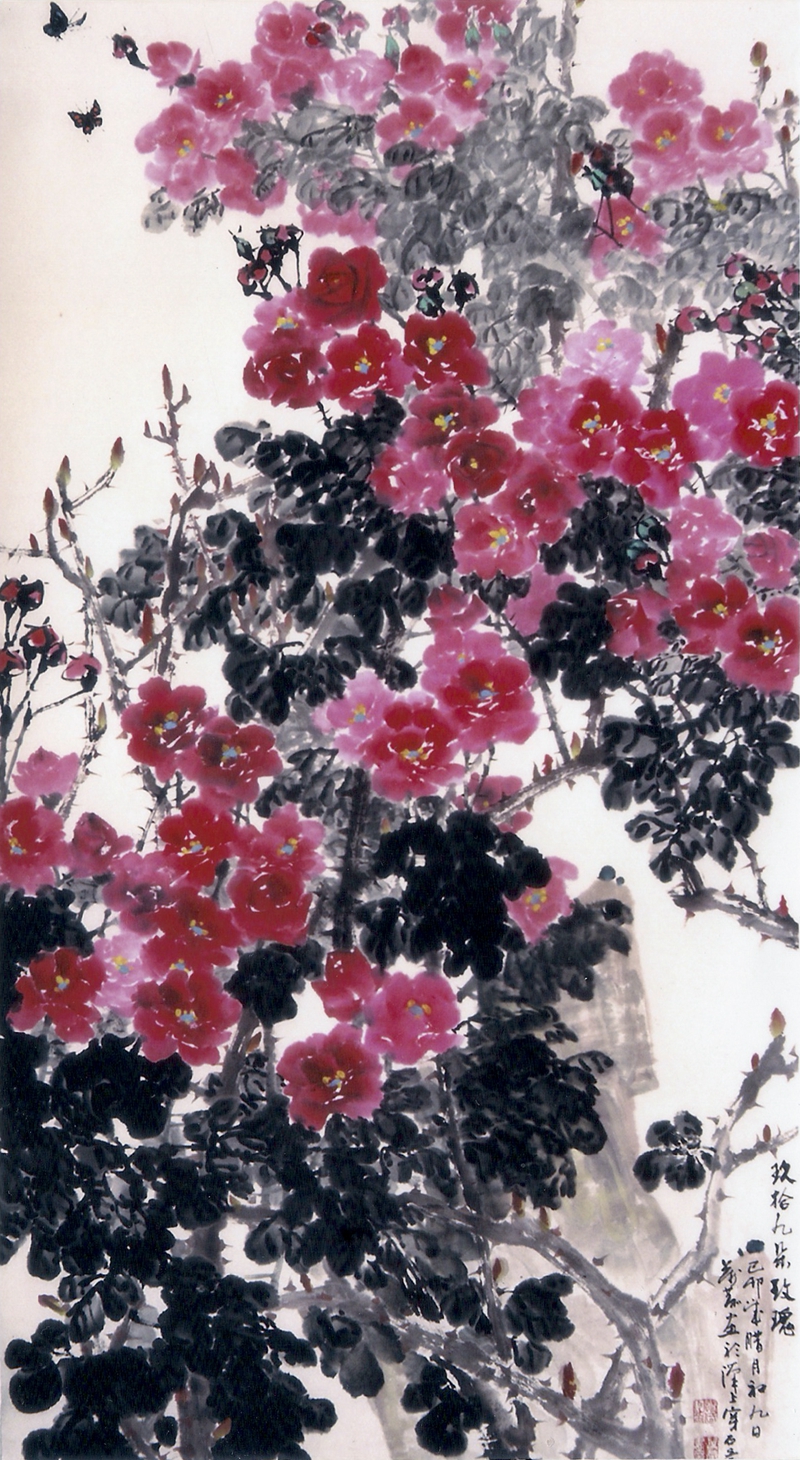 九十九朵玫瑰180×97cm