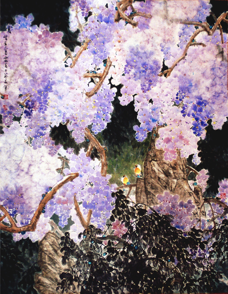 染日裁霞180×4cm