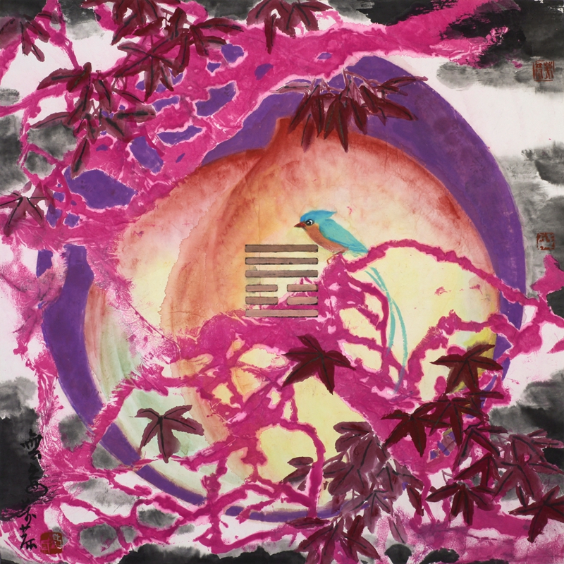 25无妄  德崇寿高64×64cm